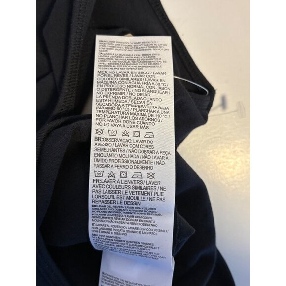 Levis Girls Black Logo Tank Bodysuit Size Medium10-12 Yrs Cotton Stretch NWT - Picture 7 of 11